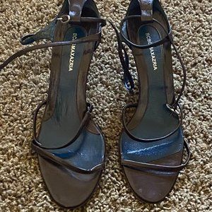 BCBGMaxaria Strappy Stiletto Sandals
